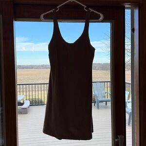 Lululemon Twilight Rose Align Sleeveless Mini Dress with Shorts Size 8